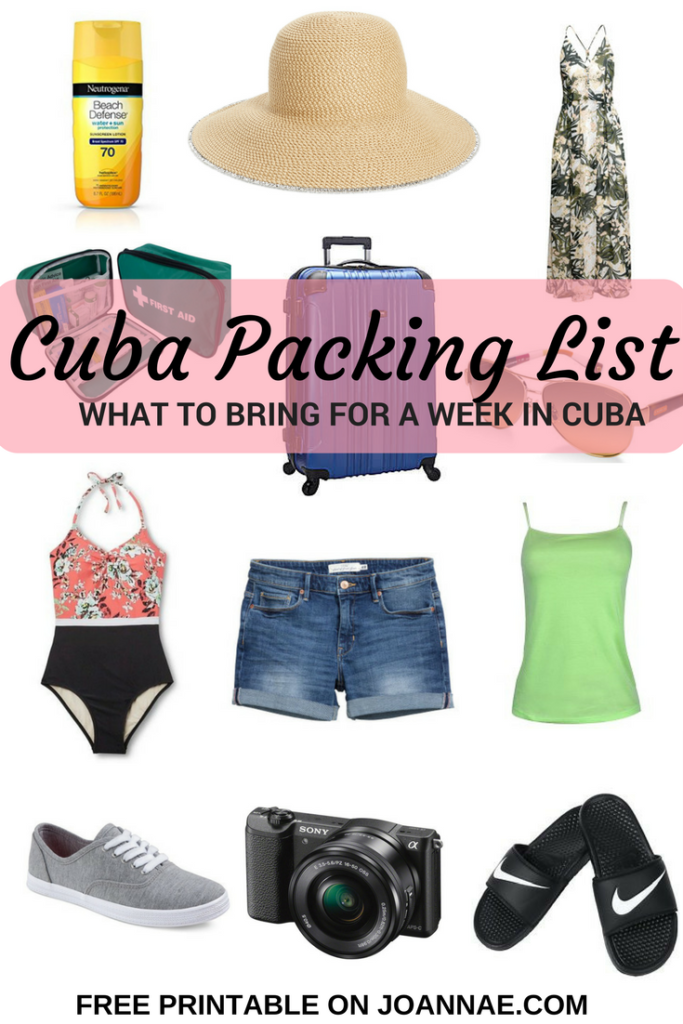What to Wear in Cuba, Packing List + Basic Essentials