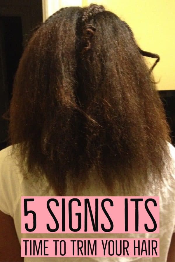 Signs You Need to Trim Your Natural Hair